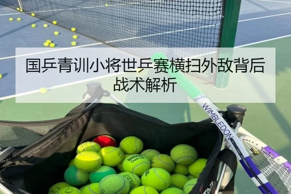 国乒青训小将世乒赛横扫外敌背后战术解析